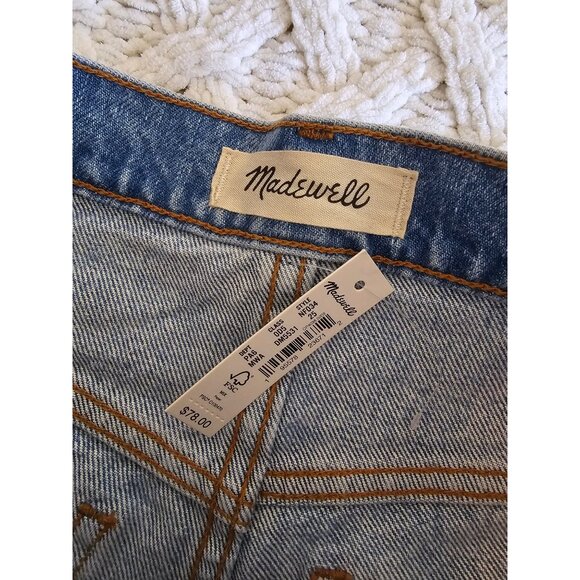 NEW Madewell High Rise Relaxed Denim Shorts 25 - Picture 6 of 10